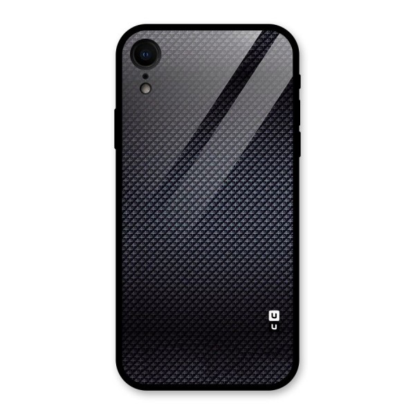 Black Diamond Glass Back Case for XR