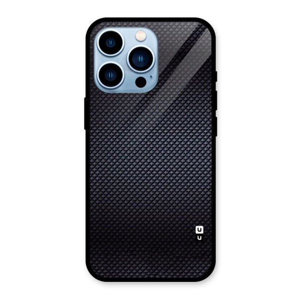 Black Diamond Glass Back Case for iPhone 13 Pro