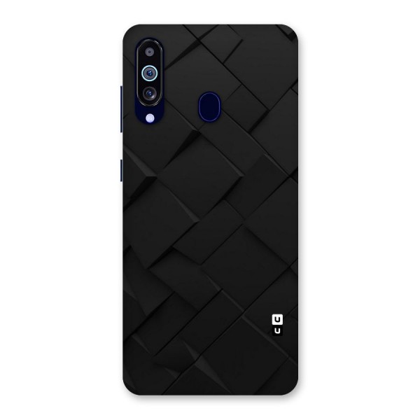 Black Elegant Design Back Case for Galaxy A60