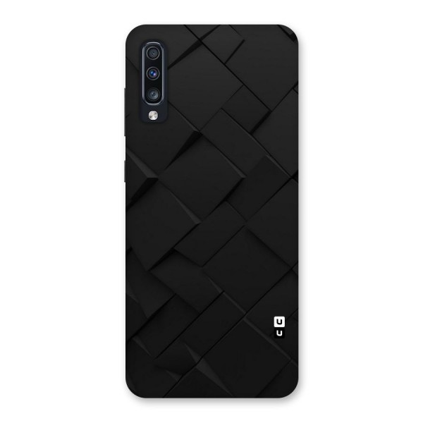 Black Elegant Design Back Case for Galaxy A70s