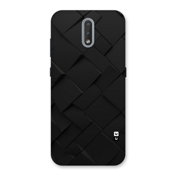 Black Elegant Design Back Case for Nokia 2.3