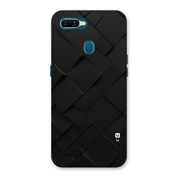 Black Elegant Design Back Case for Oppo A12