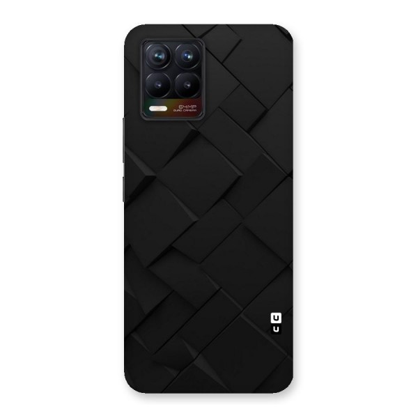 Black Elegant Design Back Case for Realme 8