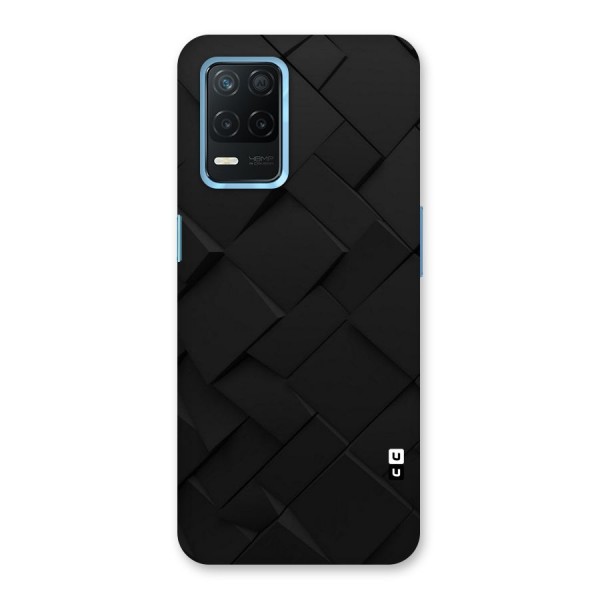 Black Elegant Design Back Case for Realme 8s 5G