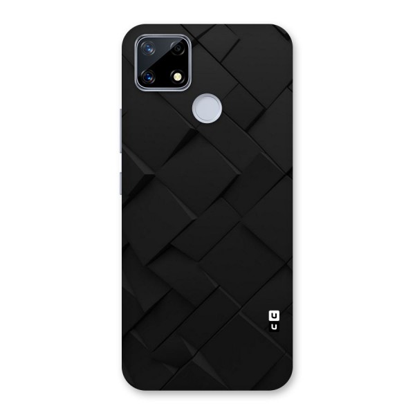 Black Elegant Design Back Case for Realme Narzo 20