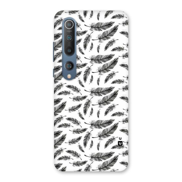 Black Feather Back Case for Mi 10