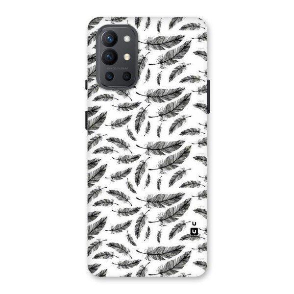 Black Feather Back Case for OnePlus 9R