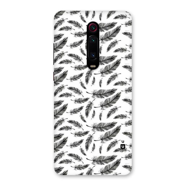 Black Feather Back Case for Redmi K20 Pro