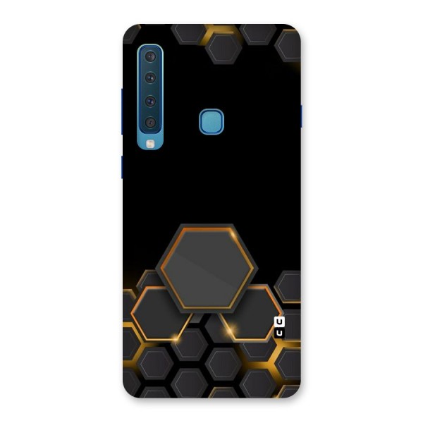 Black Gold Hexa Back Case for Galaxy A9 (2018)