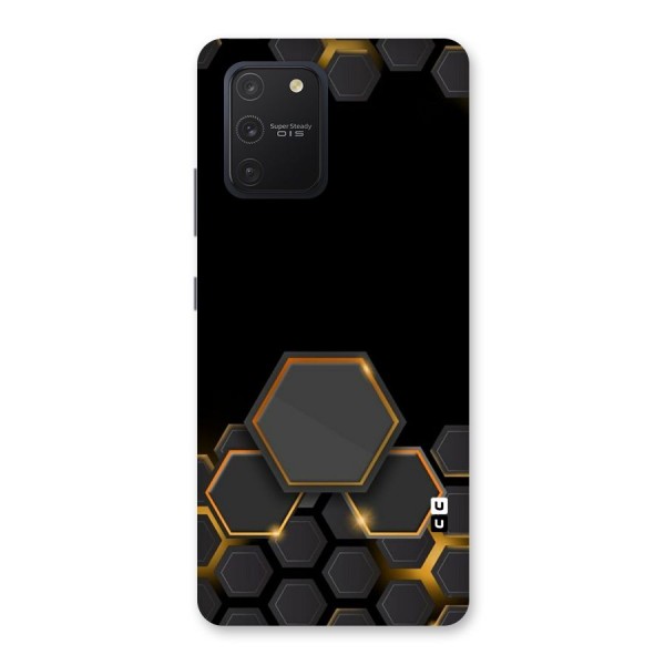 Black Gold Hexa Back Case for Galaxy S10 Lite