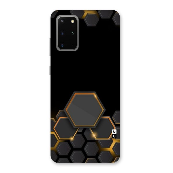 Black Gold Hexa Back Case for Galaxy S20 Plus