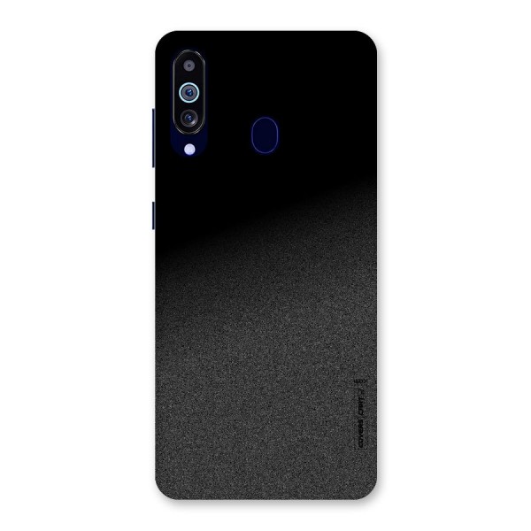 Black Grey Noise Fusion Back Case for Galaxy A60