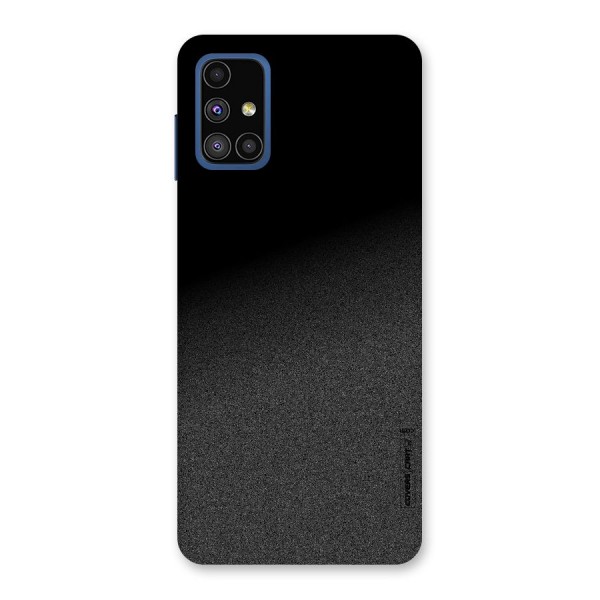 Black Grey Noise Fusion Back Case for Galaxy M51