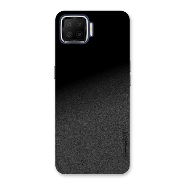 Black Grey Noise Fusion Back Case for Oppo F17