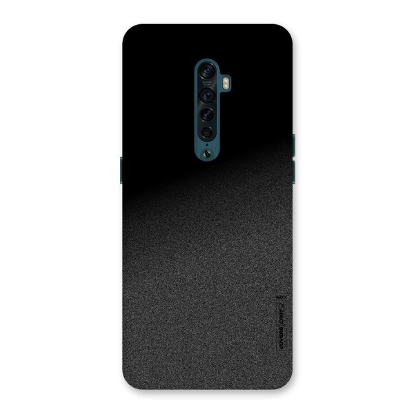 Black Grey Noise Fusion Back Case for Oppo Reno2