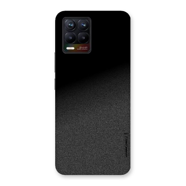 Black Grey Noise Fusion Back Case for Realme 8