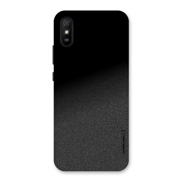 Black Grey Noise Fusion Back Case for Redmi 9i