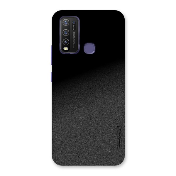 Black Grey Noise Fusion Back Case for Vivo Y30