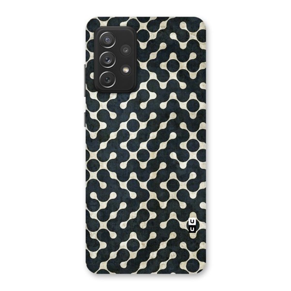 Black Maze Design Back Case for Galaxy A72