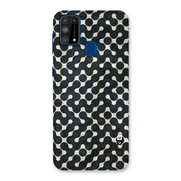 Black Maze Design Back Case for Galaxy F41