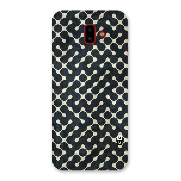 Black Maze Design Back Case for Galaxy J6 Plus