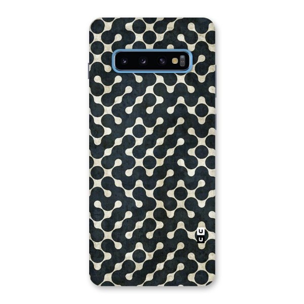 Black Maze Design Back Case for Galaxy S10 Plus