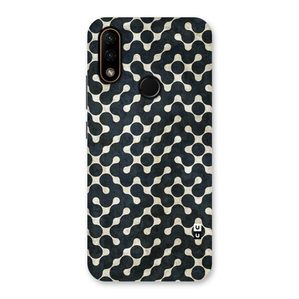 Black Maze Design Back Case for Lenovo A6 Note