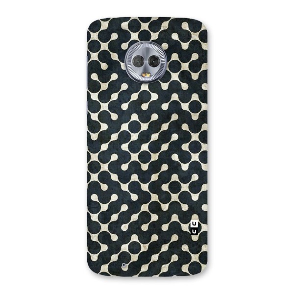 Black Maze Design Back Case for Moto G6