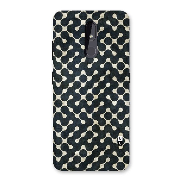 Black Maze Design Back Case for Nokia 3.2