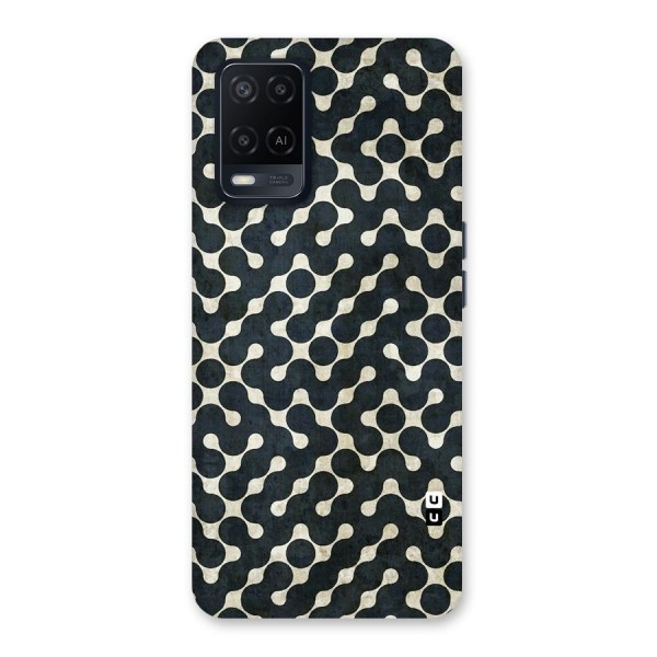 Black Maze Design Back Case for Oppo A54