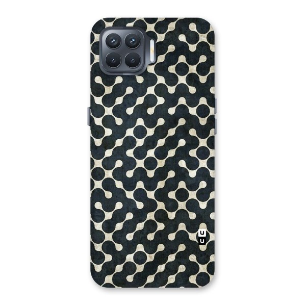 Black Maze Design Back Case for Oppo F17 Pro