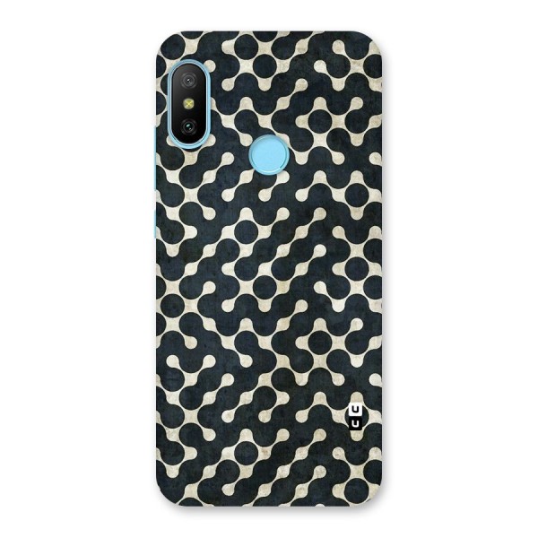 Black Maze Design Back Case for Redmi 6 Pro