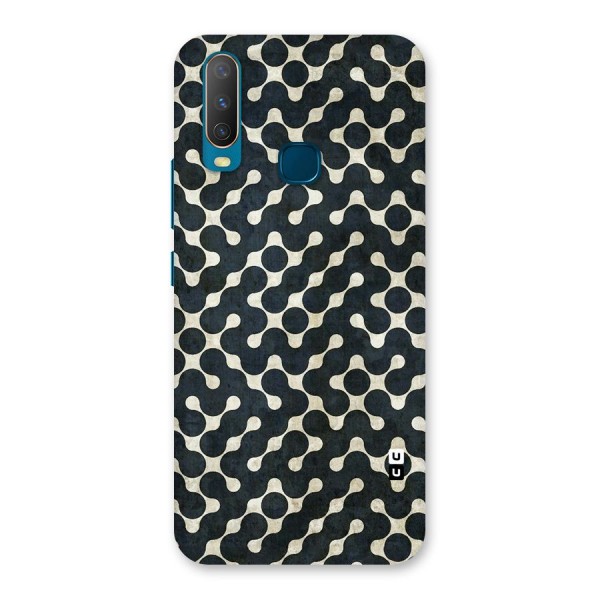 Black Maze Design Back Case for Vivo U10