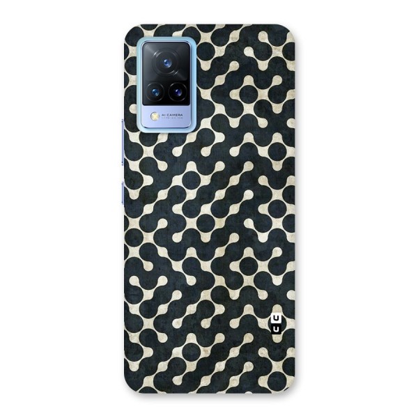 Black Maze Design Back Case for Vivo V21 5G