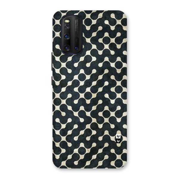 Black Maze Design Back Case for Vivo iQOO 3