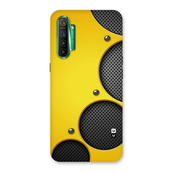 Black Net Yellow Back Case for Realme X2