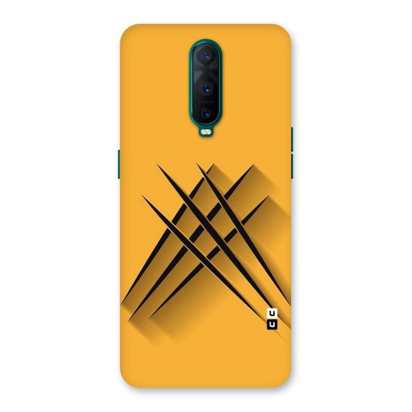 Black Paws Back Case for Oppo R17 Pro