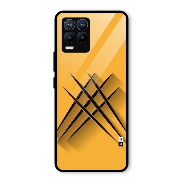 Black Paws Glass Back Case for Realme 8 Pro