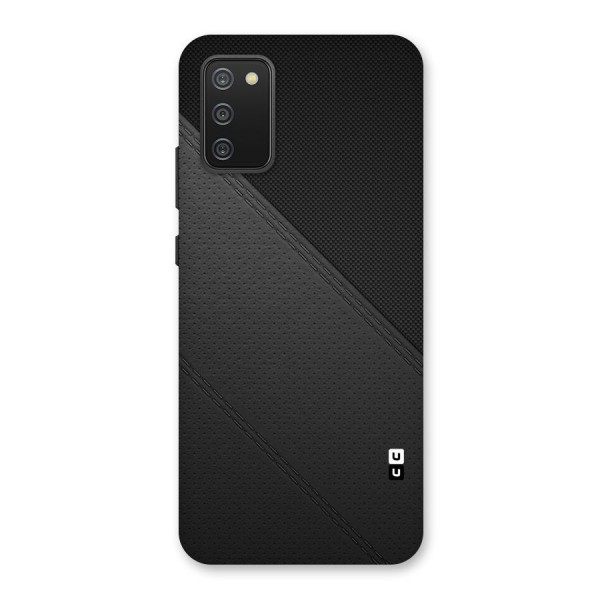 Black Polka Stripe Back Case for Galaxy M02s