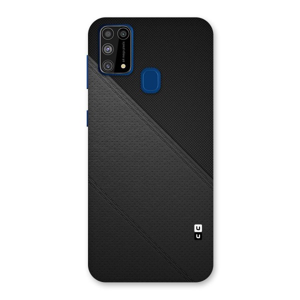 Black Polka Stripe Back Case for Galaxy M31