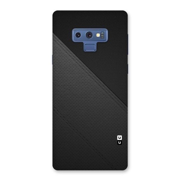 Black Polka Stripe Back Case for Galaxy Note 9