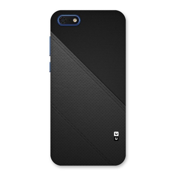 Black Polka Stripe Back Case for Honor 7s