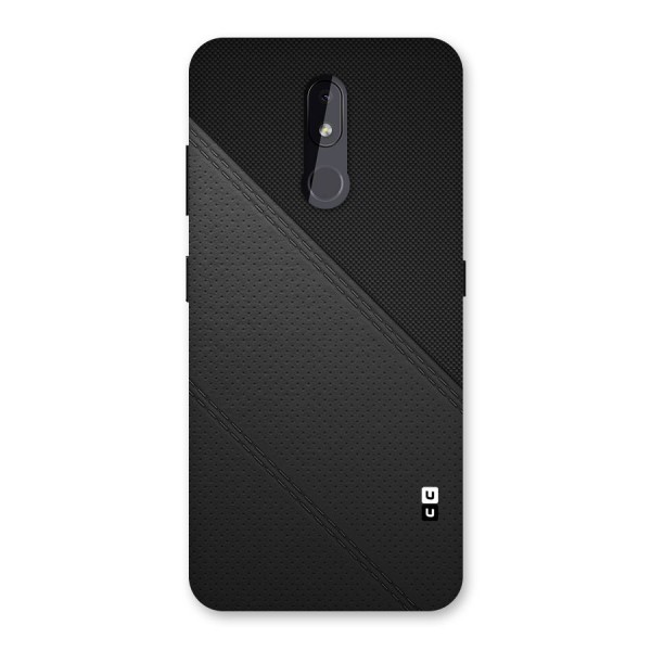 Black Polka Stripe Back Case for Nokia 3.2