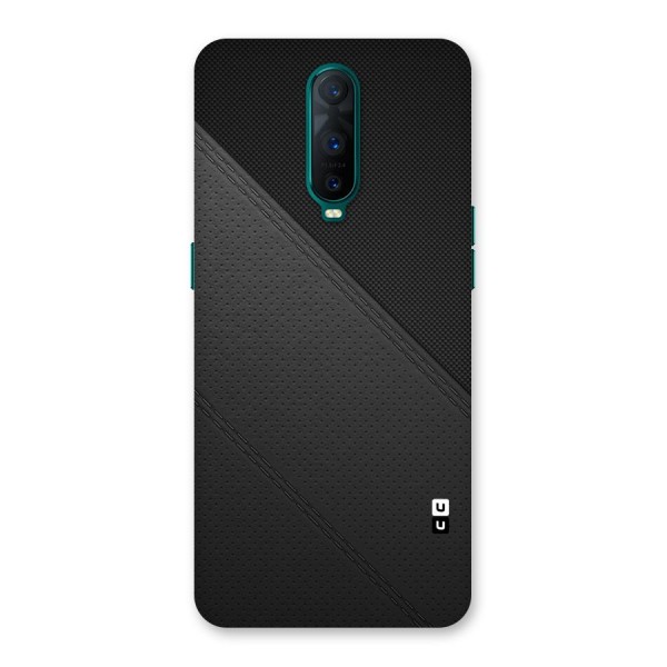 Black Polka Stripe Back Case for Oppo R17 Pro