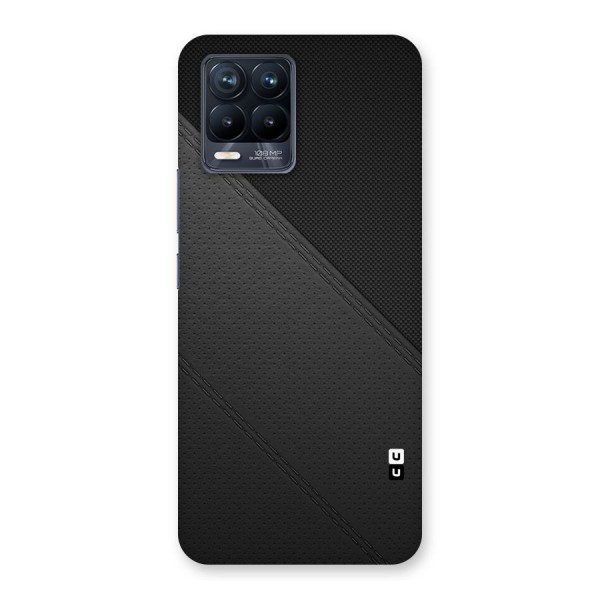 Black Polka Stripe Back Case for Realme 8 Pro