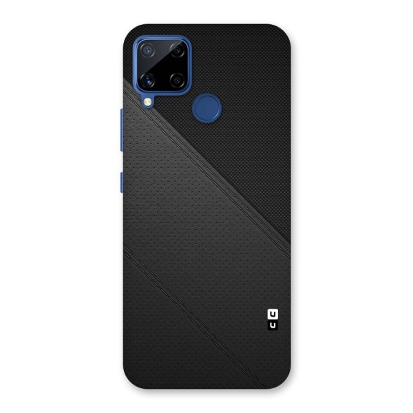 Black Polka Stripe Back Case for Realme C12