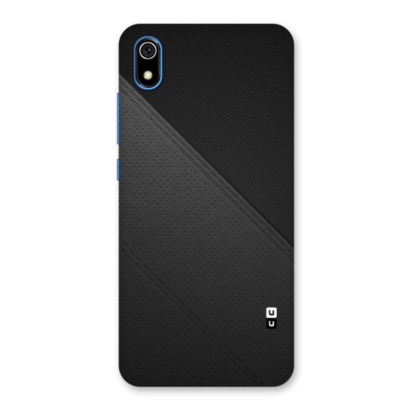 Black Polka Stripe Back Case for Redmi 7A