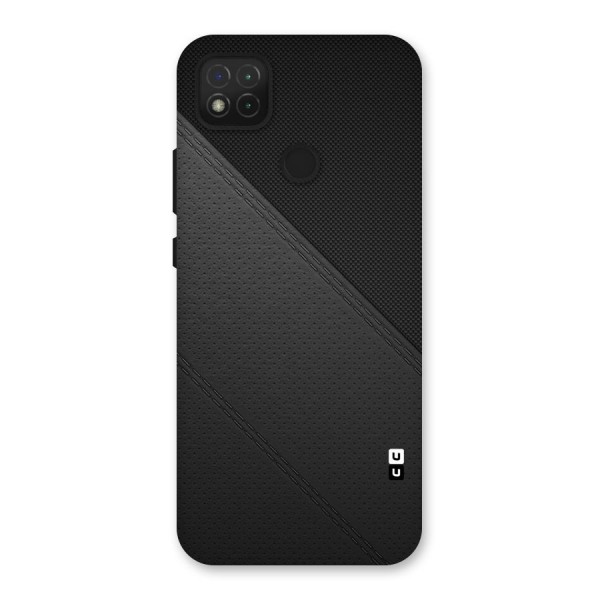 Black Polka Stripe Back Case for Redmi 9C