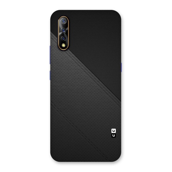 Black Polka Stripe Back Case for Vivo S1