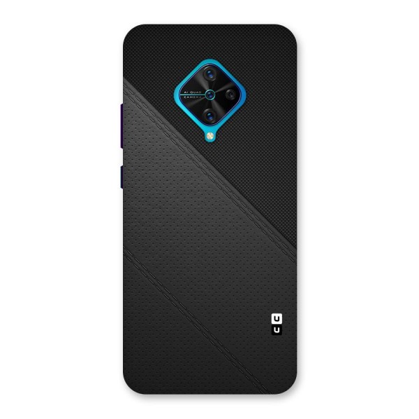 Black Polka Stripe Back Case for Vivo S1 Pro